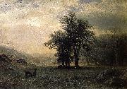 Albert Bierstadt The Open Glen, New England painting